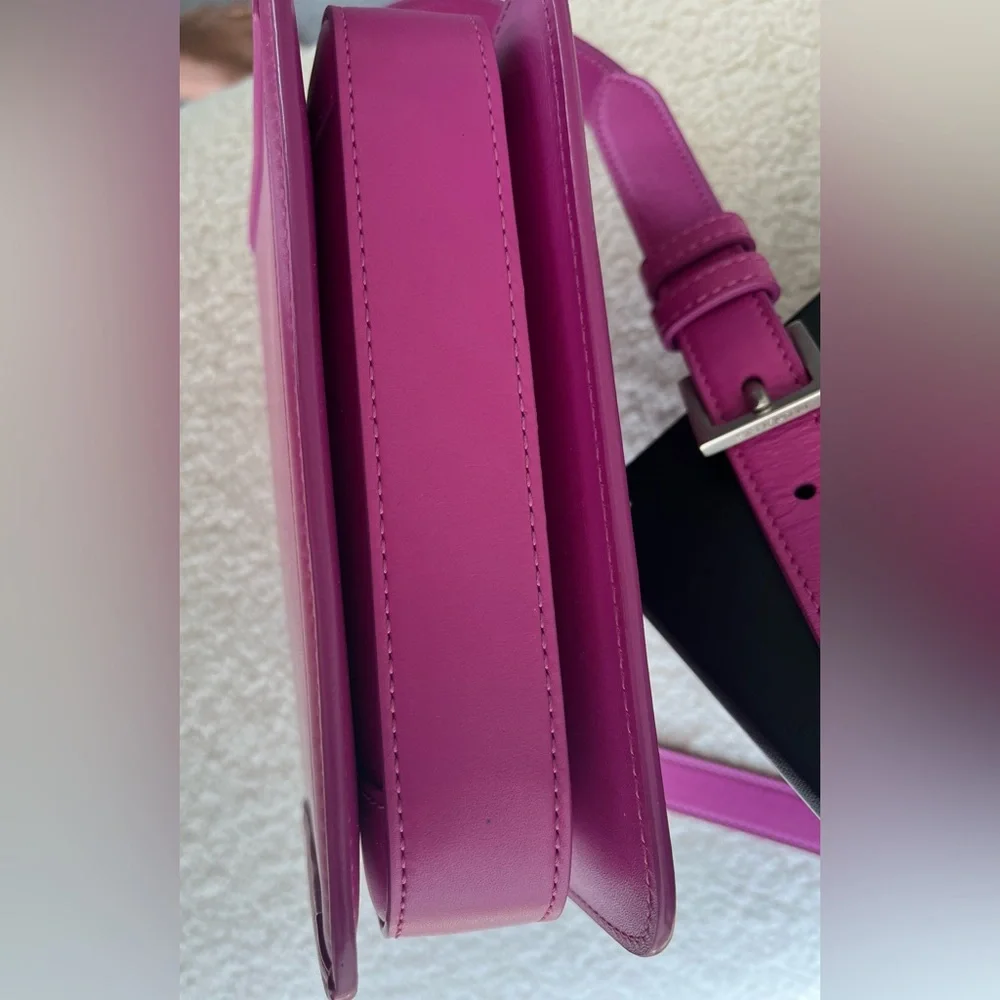 Saint Laurent Calfskin Solferino Fuschia Limited Edition Purse - Picture 6 of 15